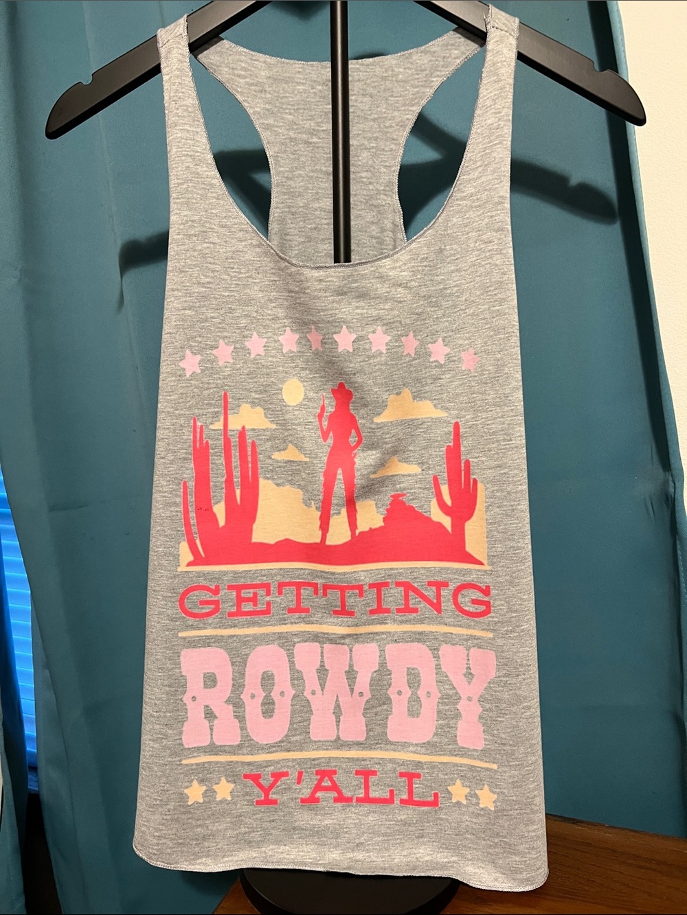NEW! GETTING ROWDY- TANK TOP